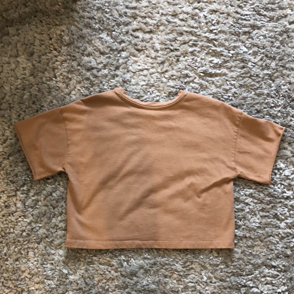 Tan Crop Top! - Picture 2 of 2